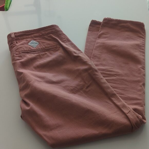 Men's Paul Smith Salmon Pink Chino Trousers Slim Fit - Size 32R Great Condition - Picture 9 of 9
